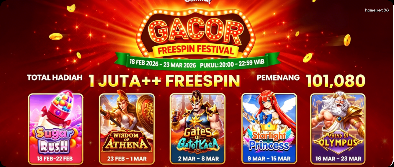 Login homebet88 Sekarang Bonus Melimpah
